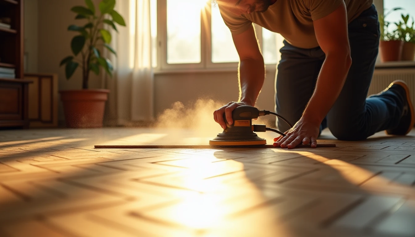 Poncer parquet prix : combien coûte vraiment le ponçage en 2026